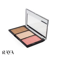 پلت رژگونه و هایلایتر و برانزر رولوشن مدل Ultra Sculpt & Contour